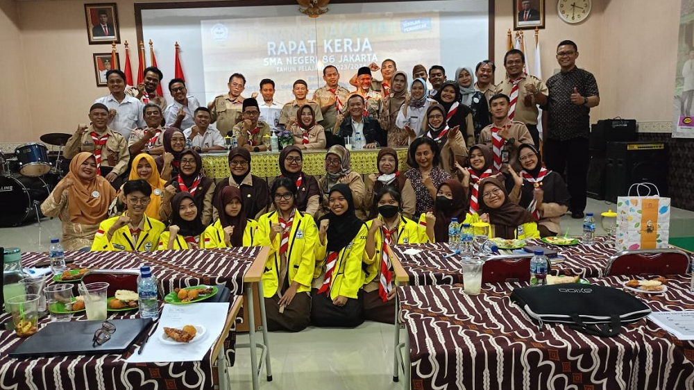 Rapat Kerja SMA Negeri 41 Jakarta Tahun Ajaran 2023/2024